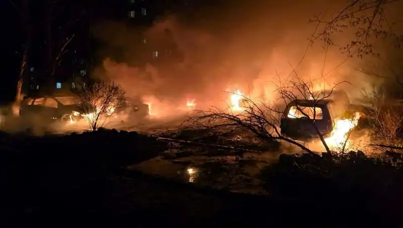 Rusya’nın İHA Saldırısı: Ukrayna’nın Üç Şehrinde 22 Kişi Yaralandı